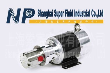 51 PEEK Gear Miniature Water Pump With Viton / EPDM / PTFE O-Ring Seal